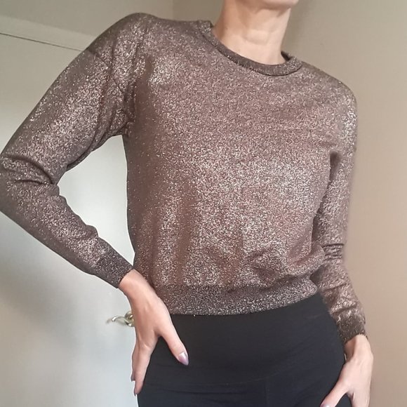 Metallic Copper Jumper/Sweater from Topshop - Picture 6 of 7